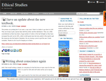 Tablet Screenshot of ethicalstudies.co.uk